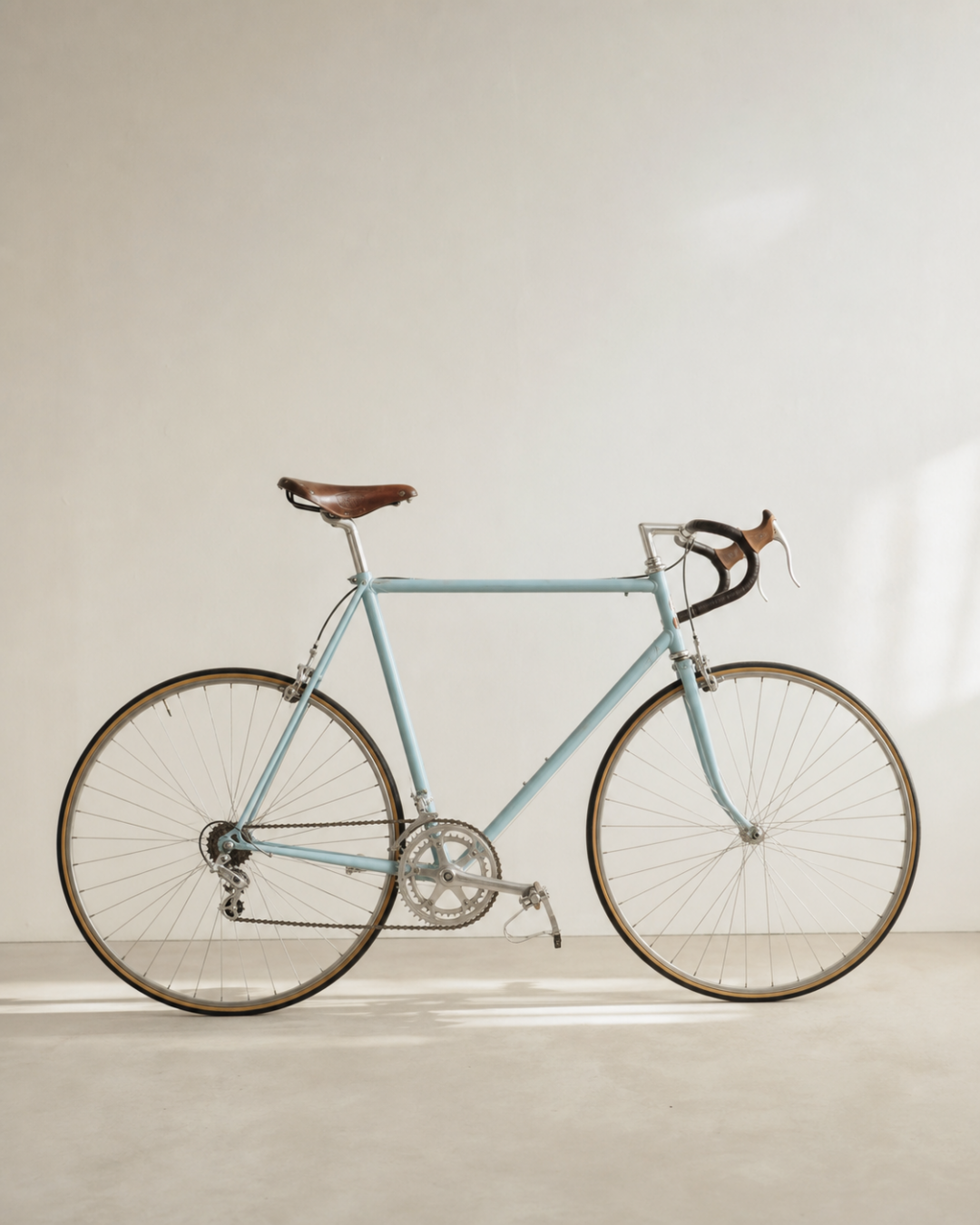 Italian steel road bicycle — In Use Since collection study