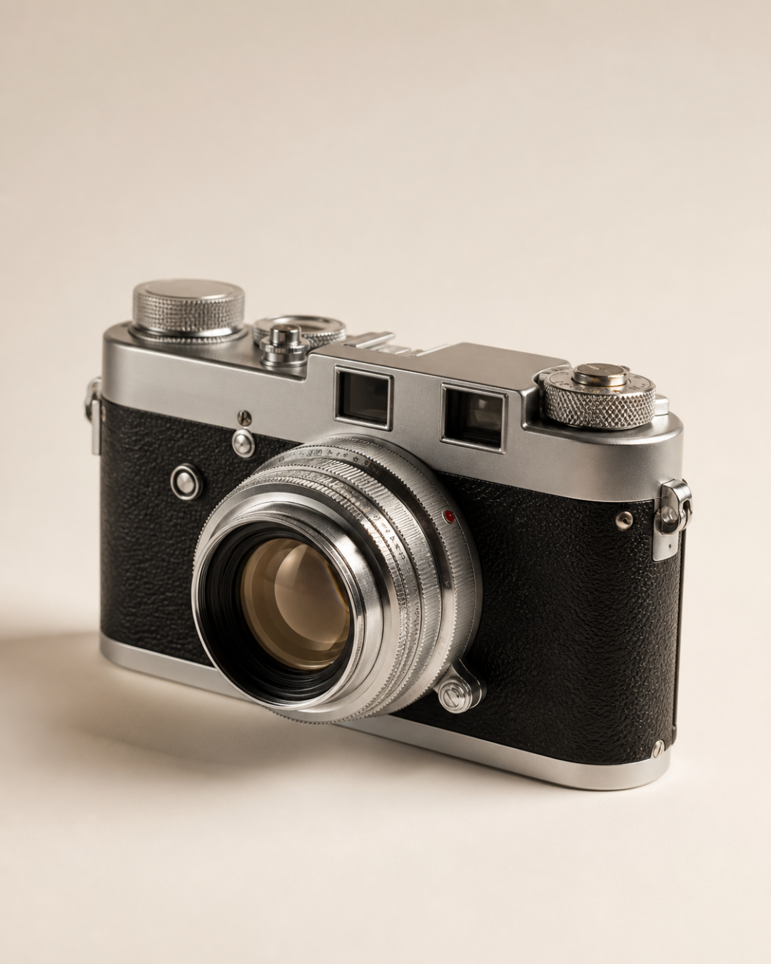 1960s rangefinder camera — In Use Since collection study