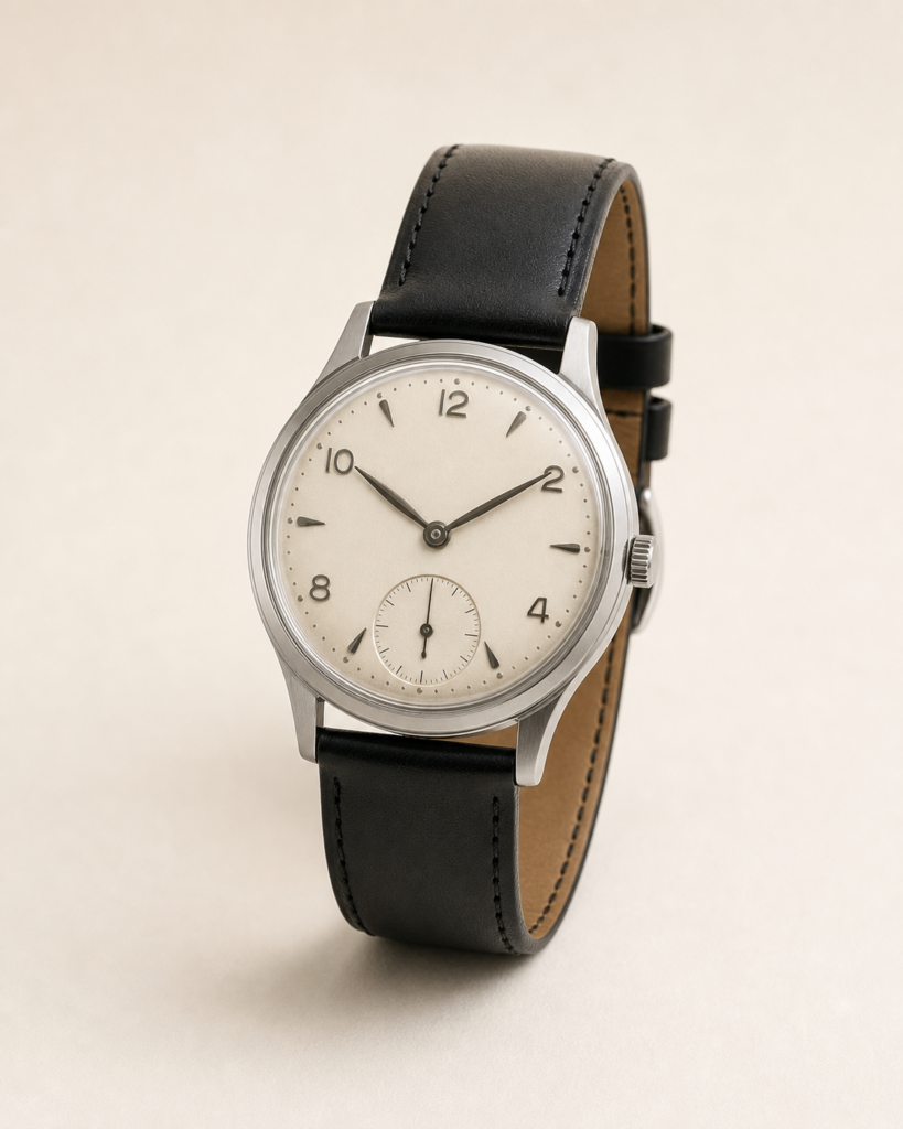 1940s wristwatch — In Use Since collection study